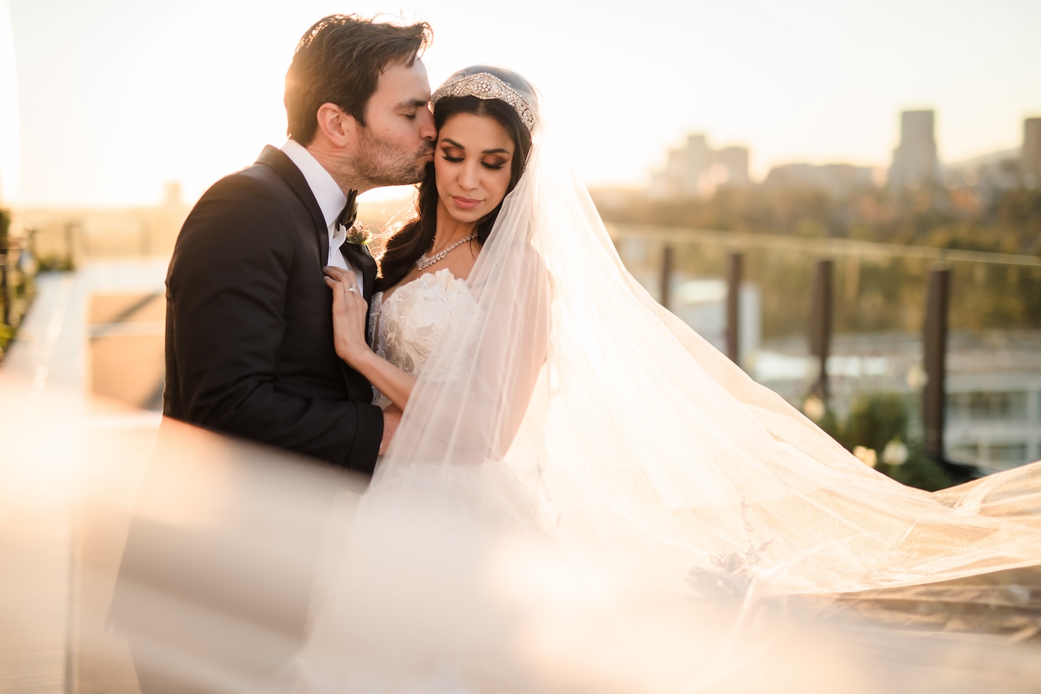 Wedding at Waldorf Astoria Beverly Hills luxury hotel