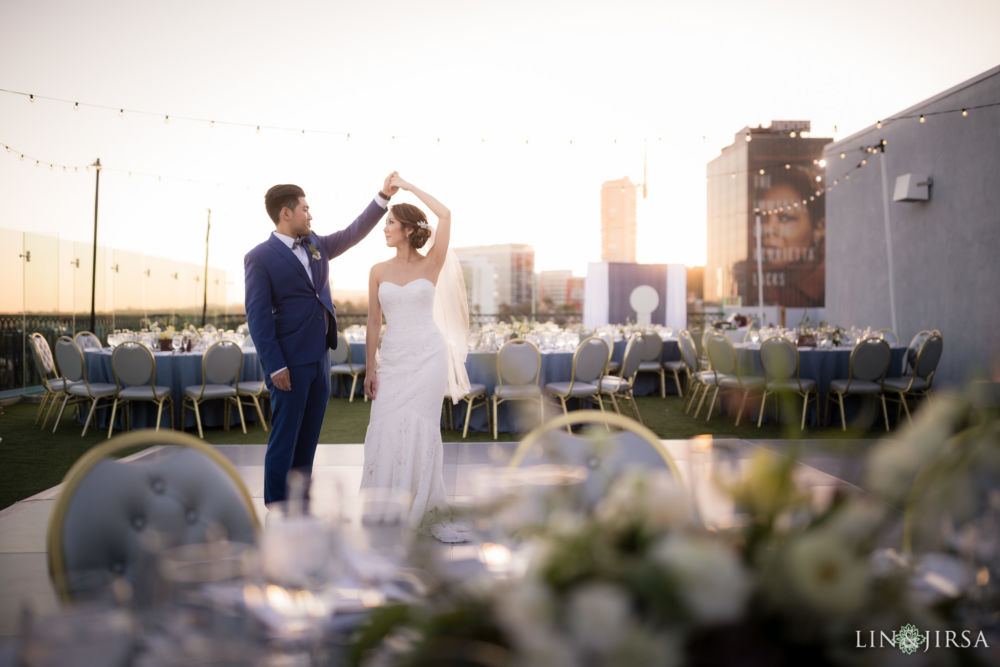 Wedding at The London West Hollywood hotel