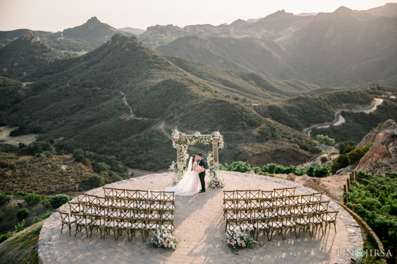 Wedding at Malibu Rocky Oaks Estate Vineyards