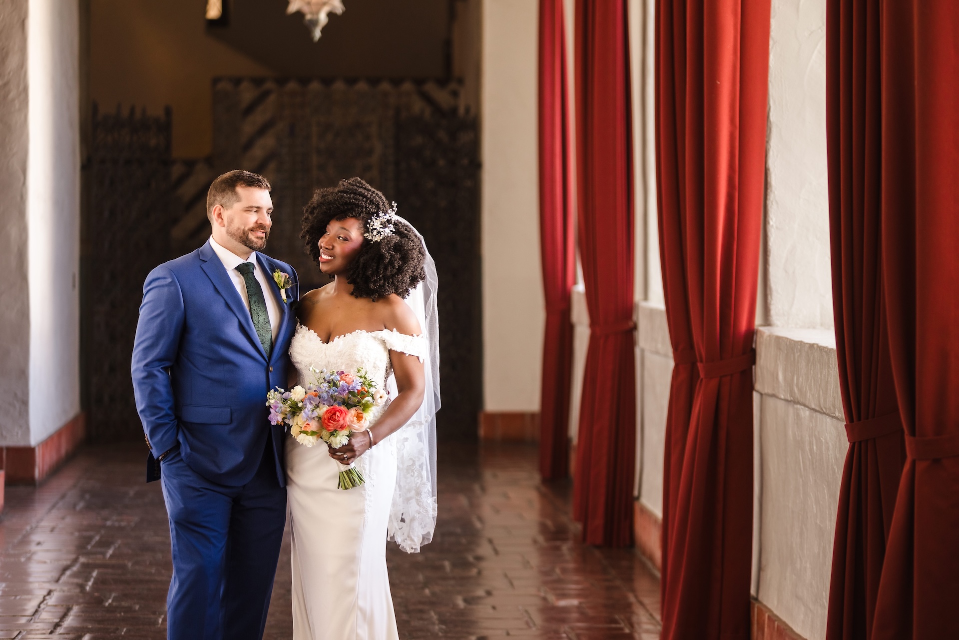 santa barbara courthouse weddingLAR 0273